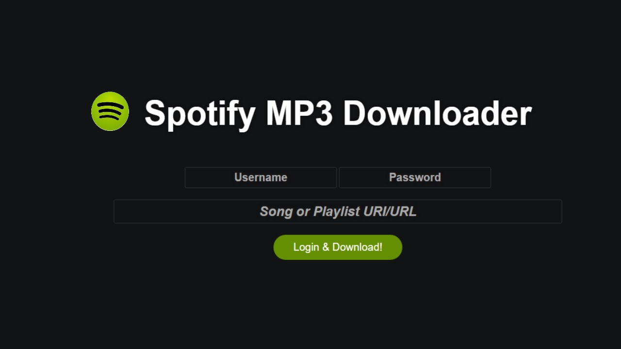 Spotify playlist converter mp3 online